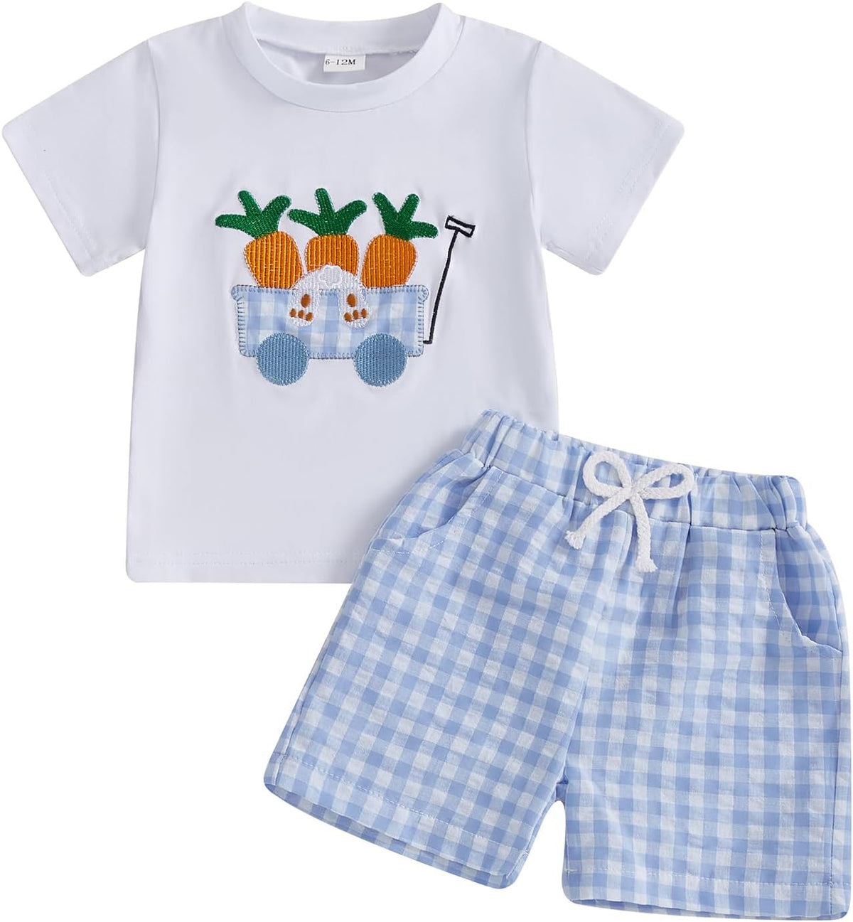 BemeyourBBs Toddler Baby Boy Summer Clothes Funny Letter T Shirt Elastic Waist Pockets Shorts Set 2 Piece Outfit