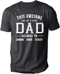 Personalized Shirt for Dad Shirt with Kids, Gifts for Dad Papa Shirts, Fathers Day Birthday Gifts, Gifts for Men Shirt