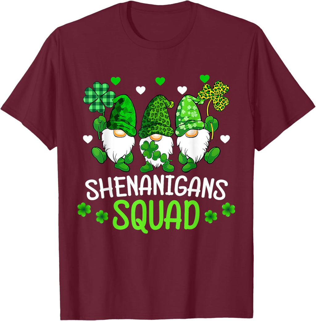Shenanigans Squad St Patricks Day Gnomes Family Matching Kid