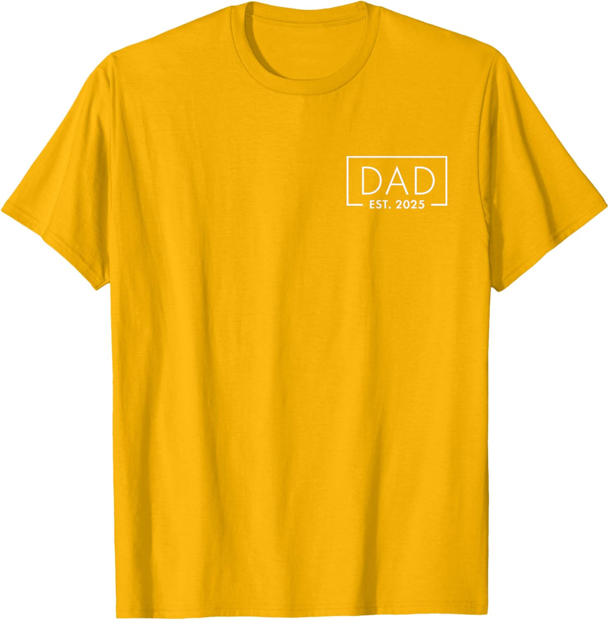 Birth Gift Co. Funny 1st Time Dad EST 2025 New Dad New First Fathers Day