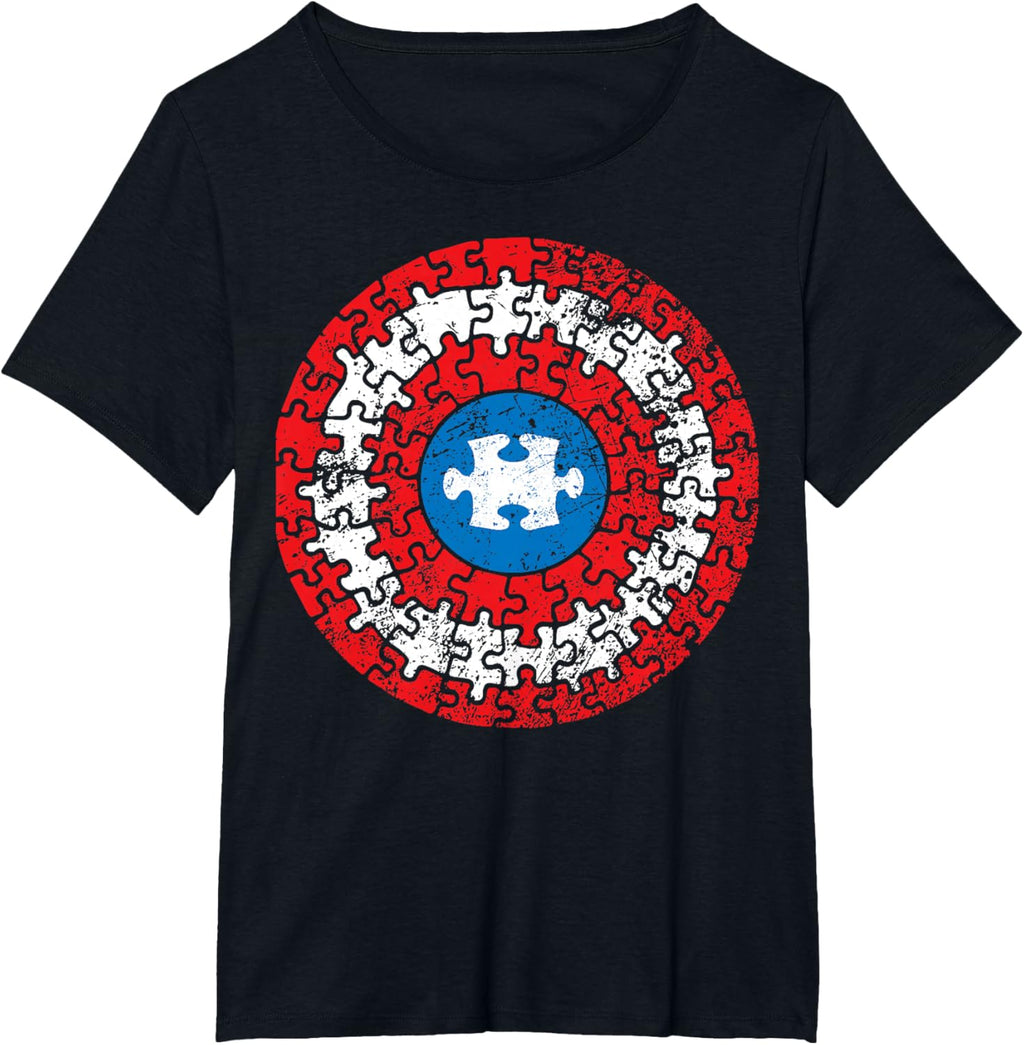 Autism Awareness Captain Shirt Support Autistic Superkid