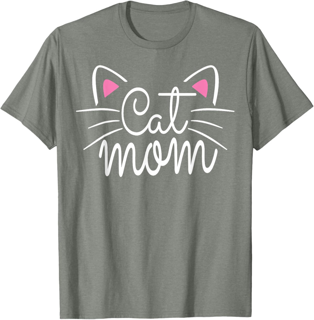 Cat Mom Happy Mothers Day For Cat Lovers Family Matching Mother Shirt