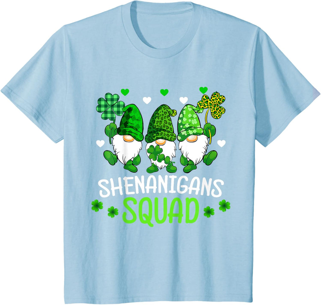 Shenanigans Squad St Patricks Day Gnomes Family Matching Kid