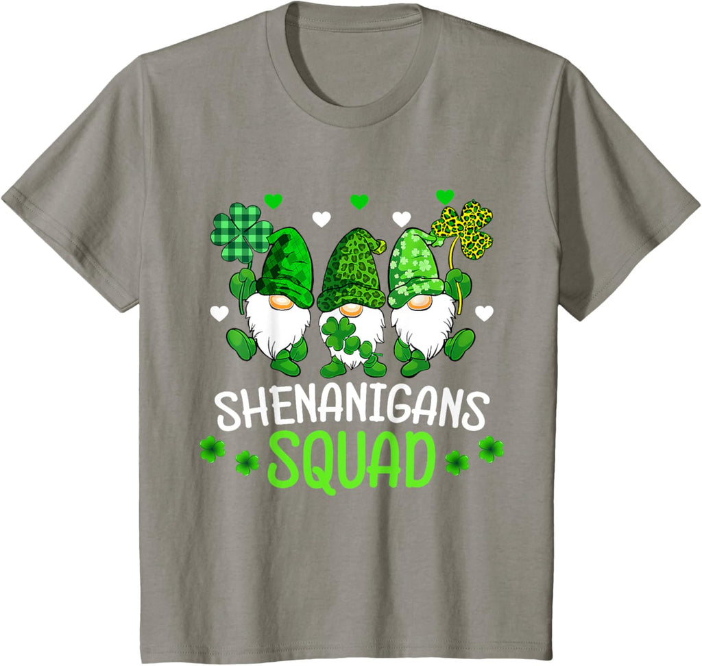 Shenanigans Squad St Patricks Day Gnomes Family Matching Kid