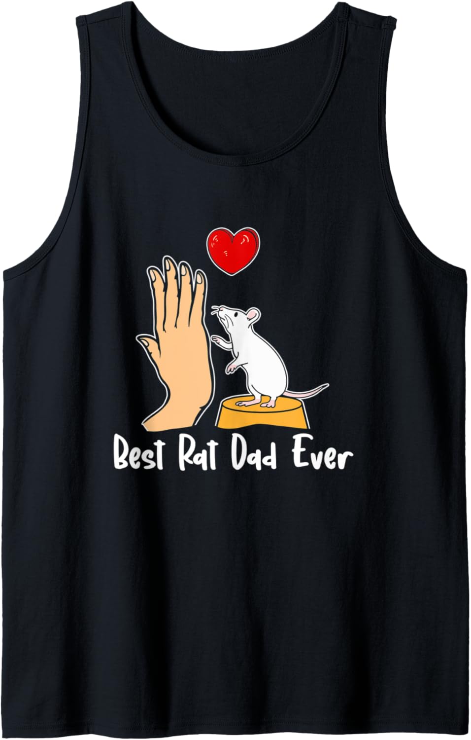 Mens Best Rat Mom Ever Rat Lover Mom Best Mom Mother's Day Tank Top