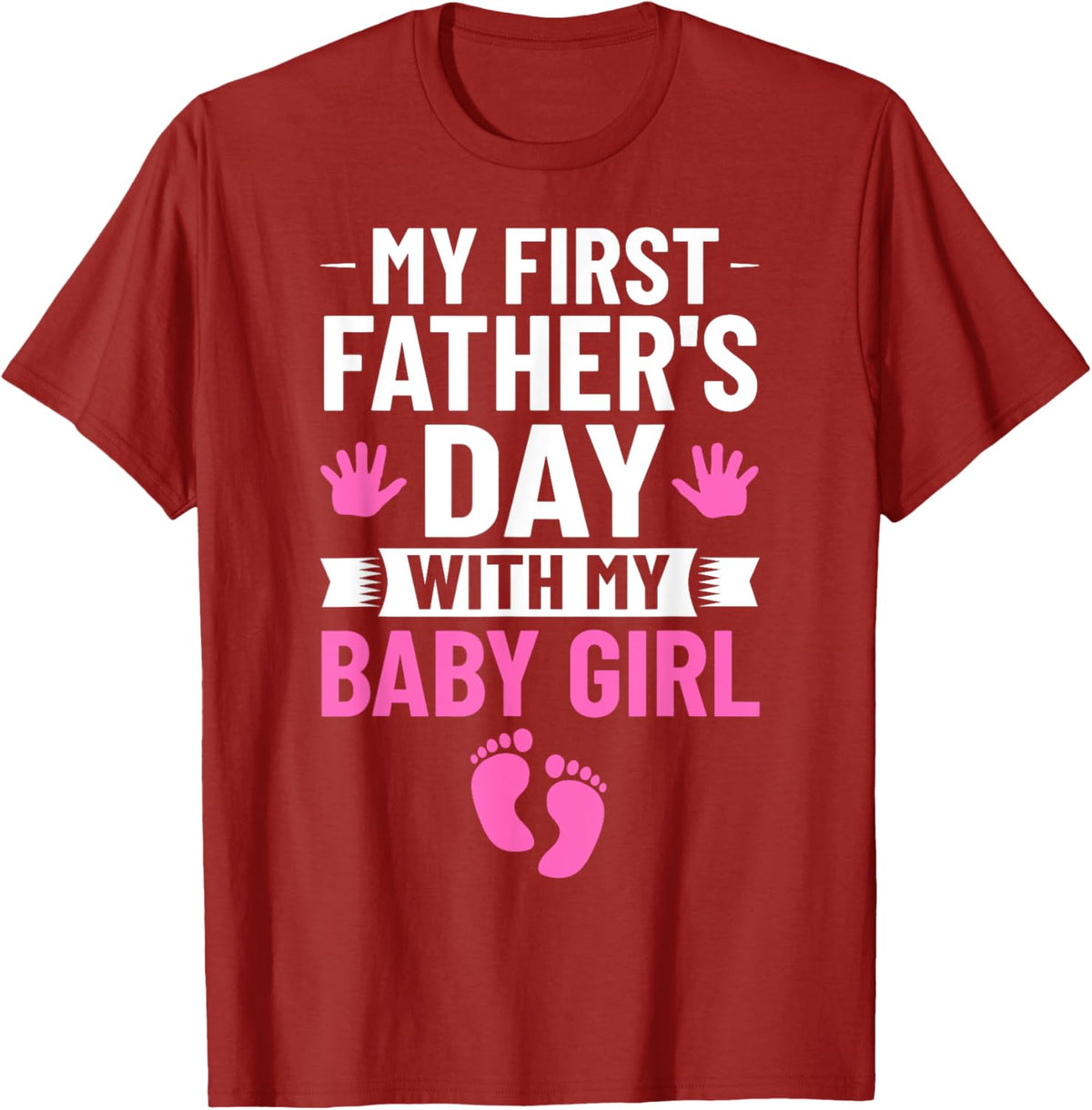 My First Fathers Day Baby Girl Outfit First Time Dad
