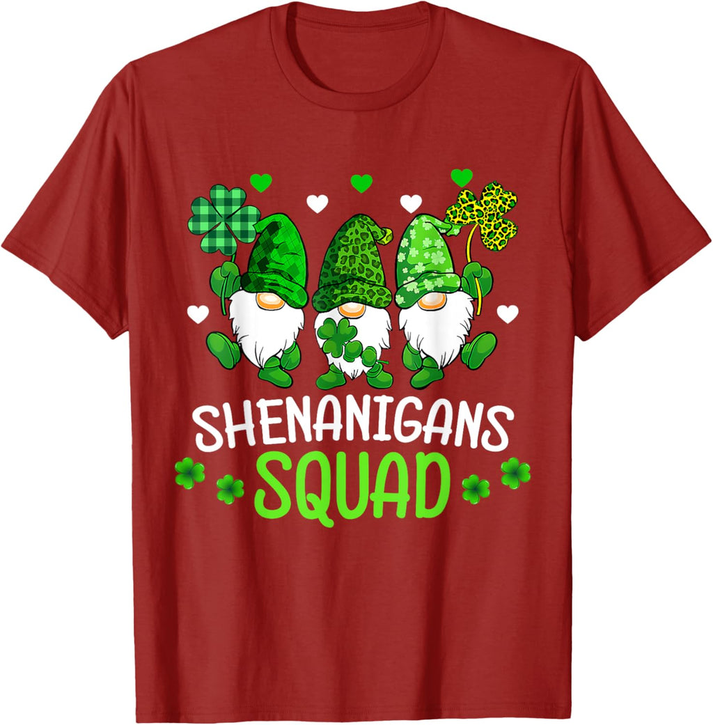 Shenanigans Squad St Patricks Day Gnomes Family Matching Kid