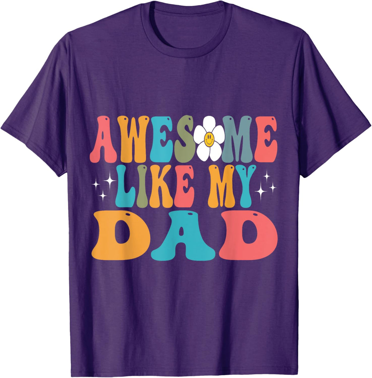 awesome like my dad matching fathers day family kids Groovy