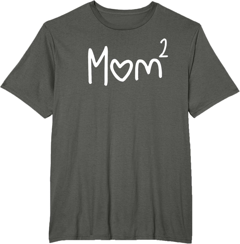 Mom Of Two Kid Mother Day Shirt Mom 2 Squared Mommy Shirt
