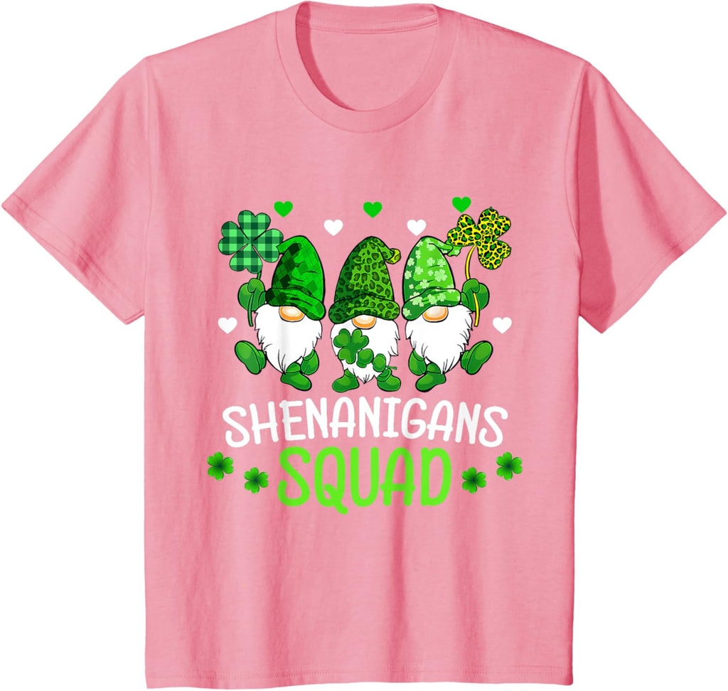 Shenanigans Squad St Patricks Day Gnomes Family Matching Kid