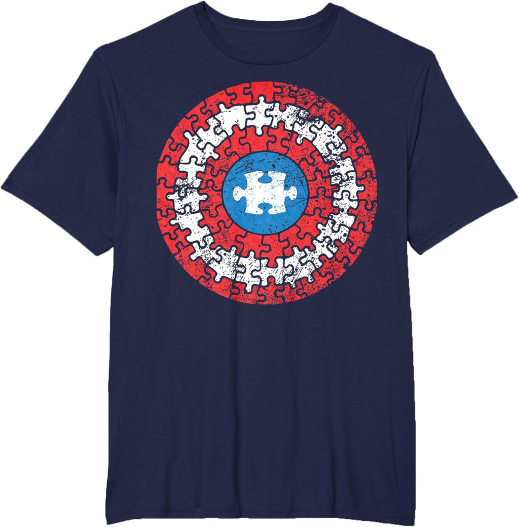 Autism Awareness Captain Shirt Support Autistic Superkid