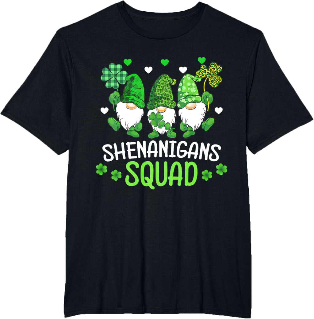 Shenanigans Squad St Patricks Day Gnomes Family Matching Kid