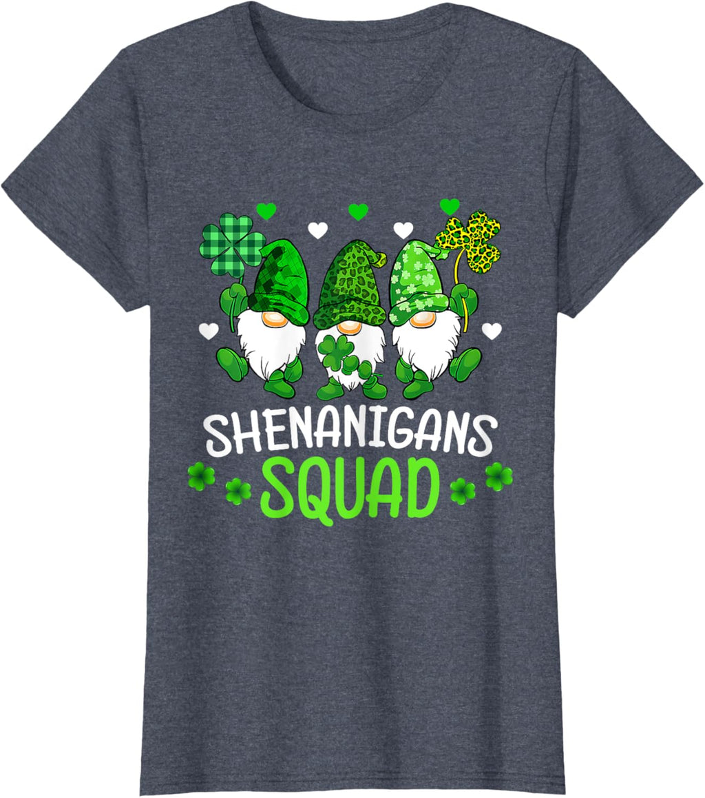 Shenanigans Squad St Patricks Day Gnomes Family Matching Kid
