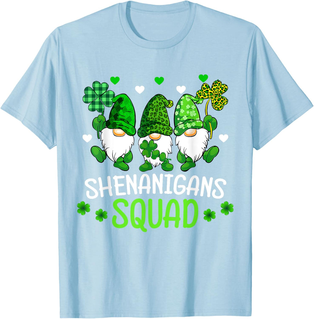Shenanigans Squad St Patricks Day Gnomes Family Matching Kid