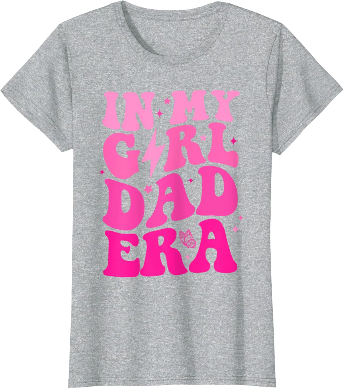 In My Dad Era Girl Groovy Retro Papa Fathers Day