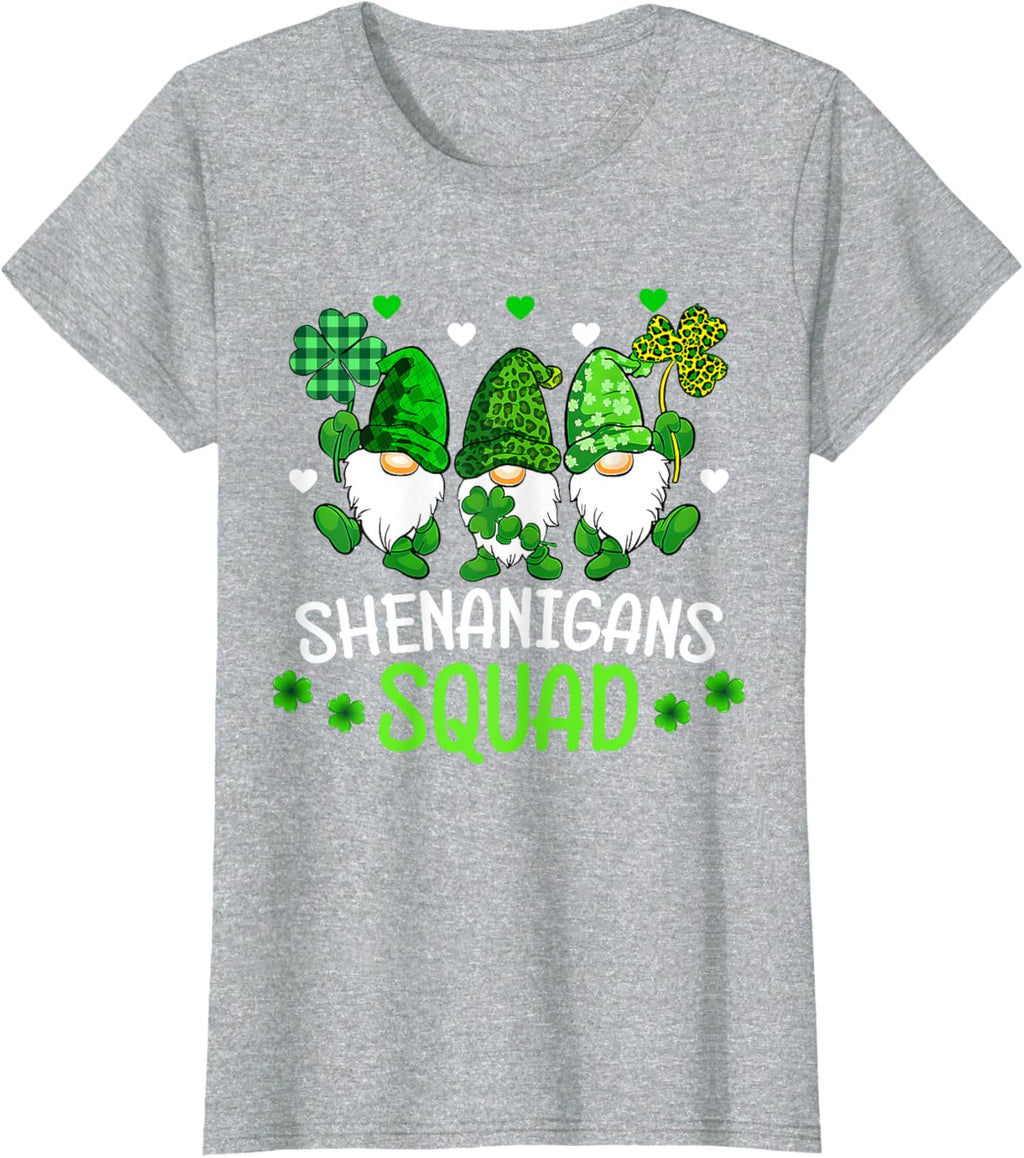 Shenanigans Squad St Patricks Day Gnomes Family Matching Kid