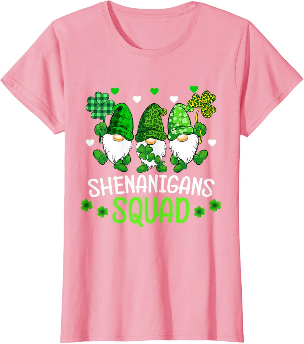 Shenanigans Squad St Patricks Day Gnomes Family Matching Kid