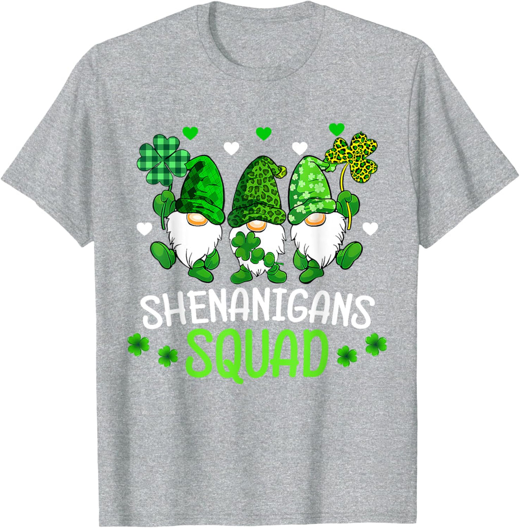 Shenanigans Squad St Patricks Day Gnomes Family Matching Kid