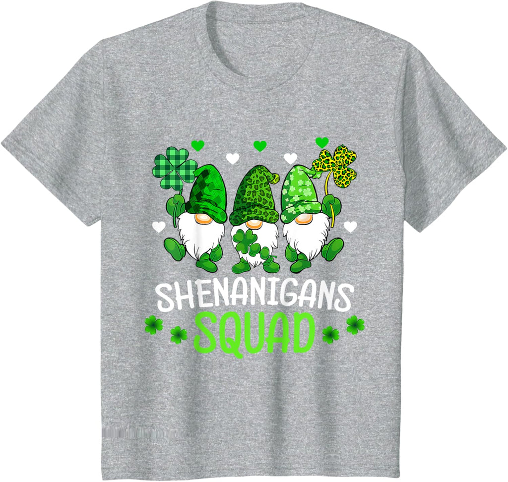 Shenanigans Squad St Patricks Day Gnomes Family Matching Kid