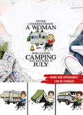 July Birthday Shirt, Birthday Gift For Camping Lover, Camping Shirt Custom Birthday Shirt, Queens Born In July, July Birthday Gifts, July Shirts For Woman